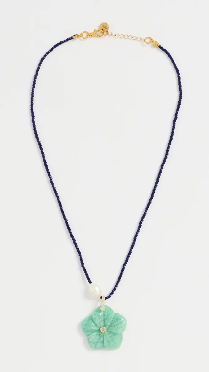Maison Irem Azure Flower Necklace | Thumbnail 2 Maison Irem Azure Flower Necklace | Thumbnail 2