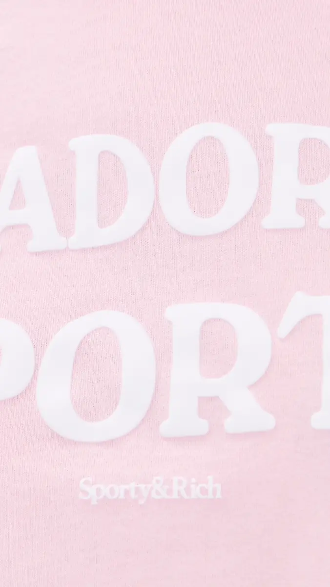Sporty & Rich J'adore Baby Tee | Thumbnail 6 Sporty & Rich J'adore Baby Tee | Thumbnail 6