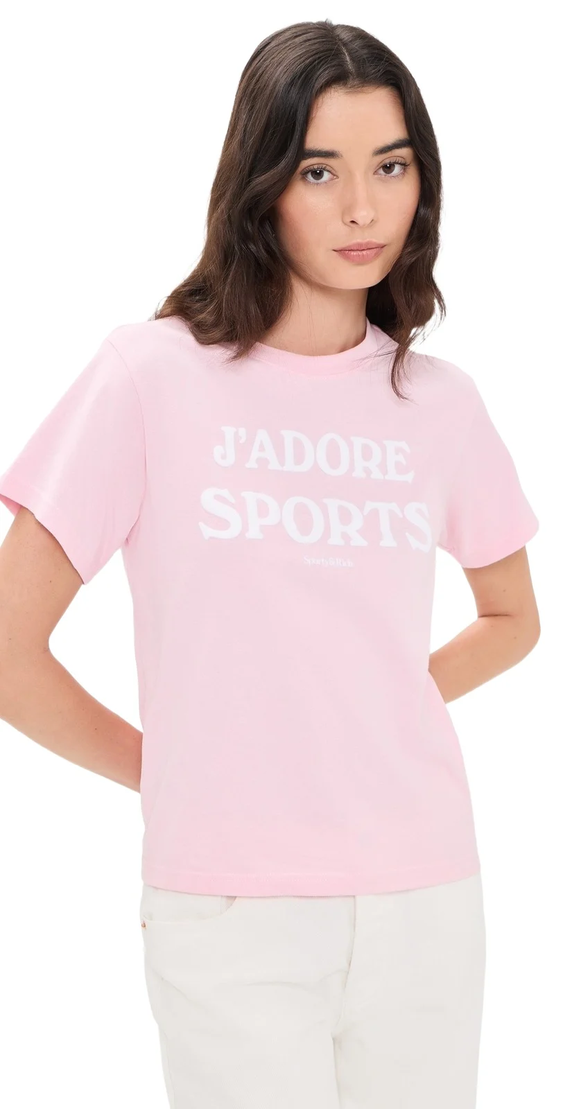 Sporty & Rich J'adore Baby Tee