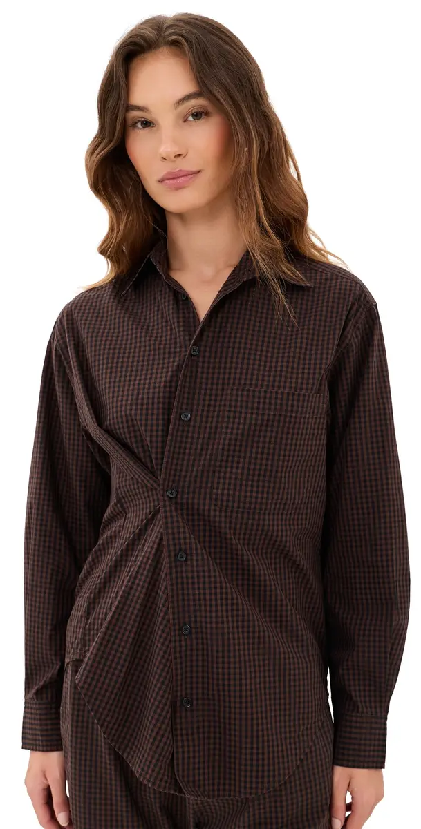 Pistola ila Button Down Wrap Top Hot Toddy | Image 1 Pistola ila Button Down Wrap Top Hot Toddy | Image 1