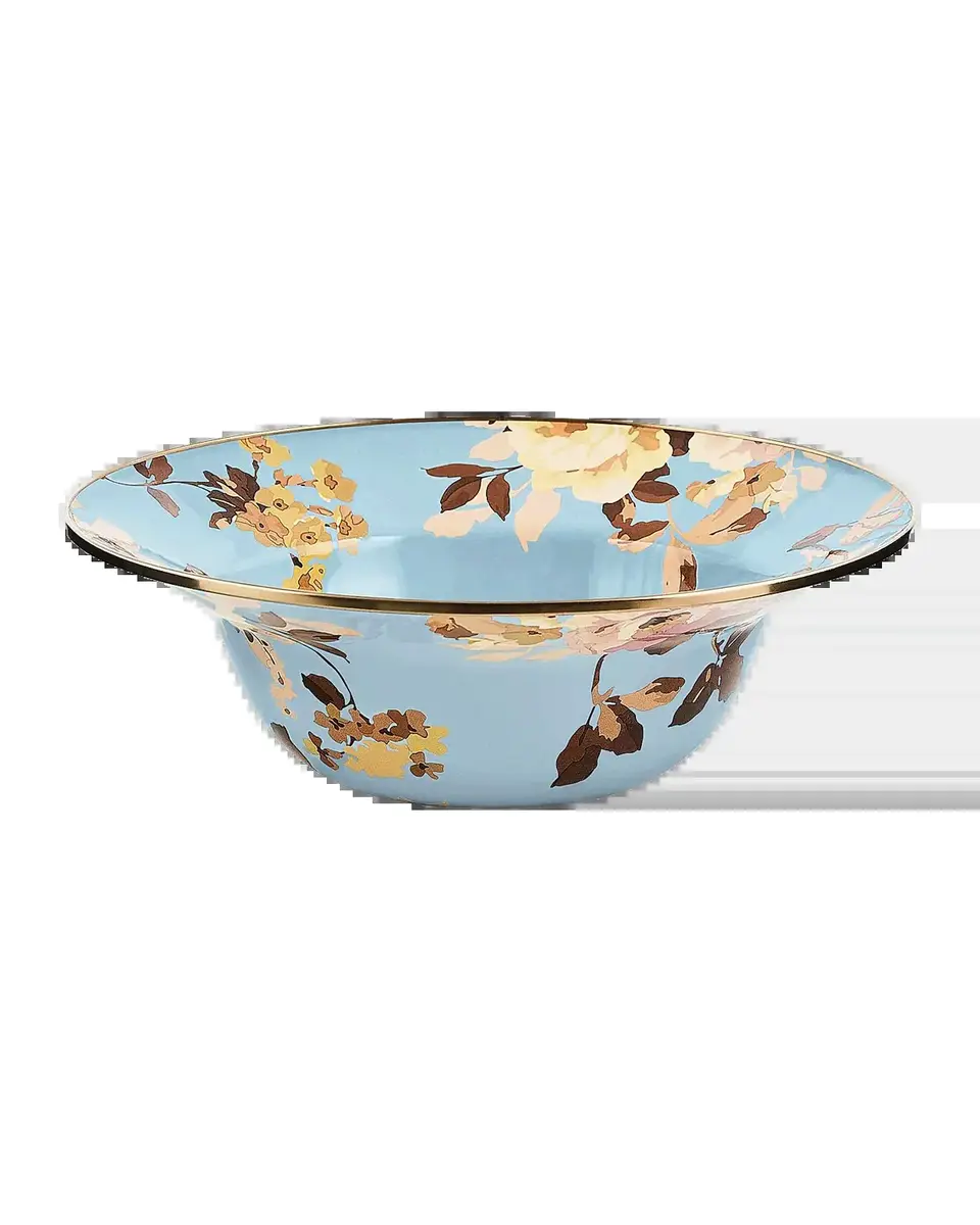 MacKenzie-Childs Wild Rose Slate Serving Bowl | Thumbnail 2 MacKenzie-Childs Wild Rose Slate Serving Bowl | Thumbnail 2