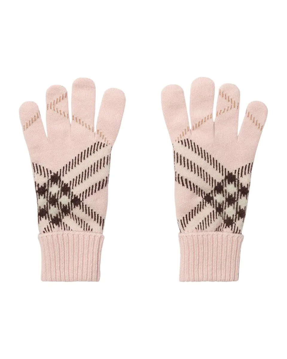 Burberry Heritage Check Cashmere-Blend Gloves | Thumbnail 3 Burberry Heritage Check Cashmere-Blend Gloves | Thumbnail 3