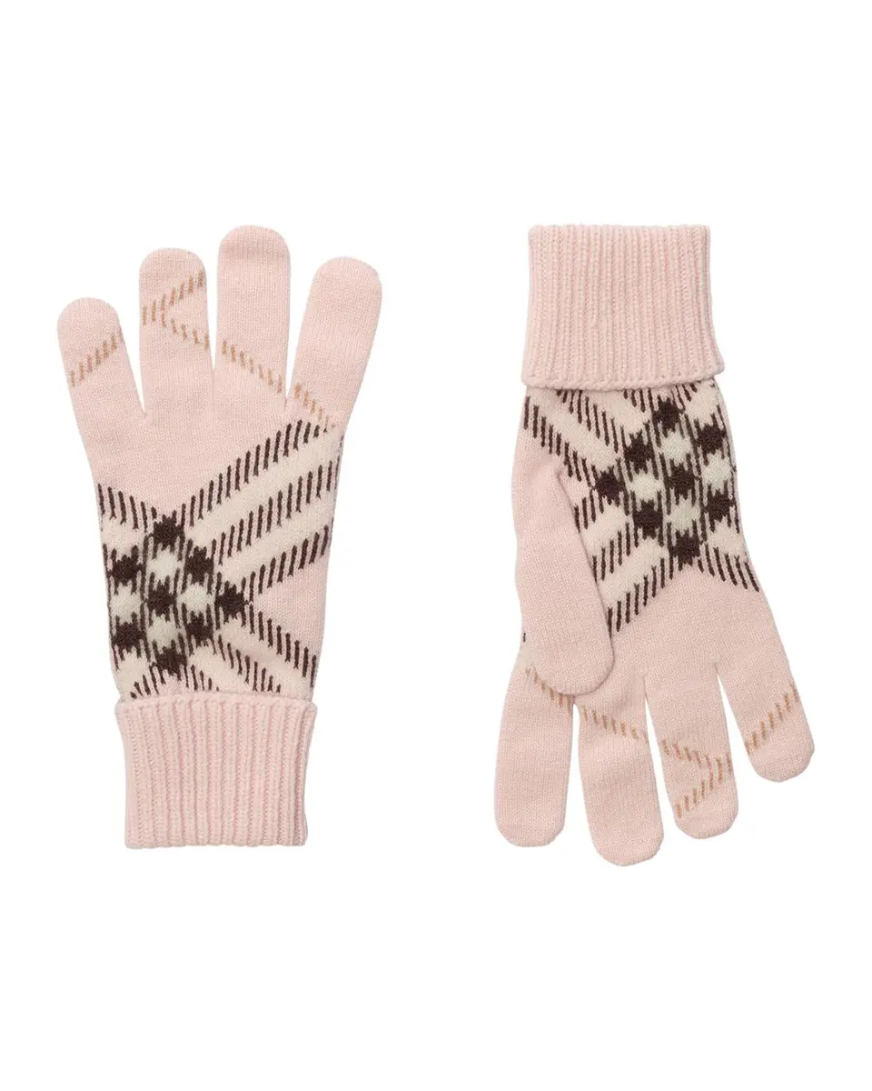 Burberry Heritage Check Cashmere-Blend Gloves | Thumbnail 4 Burberry Heritage Check Cashmere-Blend Gloves | Thumbnail 4