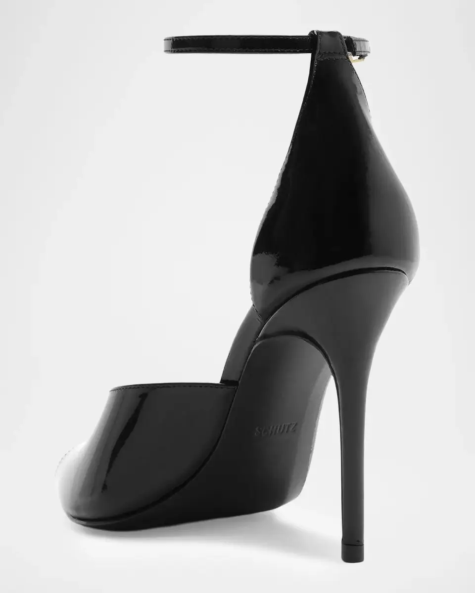 Schutz Ingrid 100MM Patent Leather D 'Orsay Sandals | Thumbnail 3 Schutz Ingrid 100MM Patent Leather D 'Orsay Sandals | Thumbnail 3