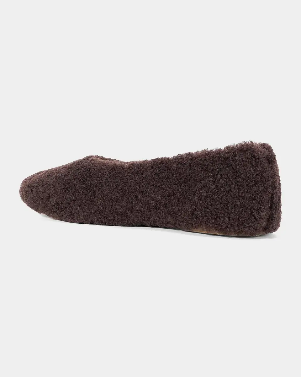 Staud Alba Shearling Ballet Flats | Thumbnail 2