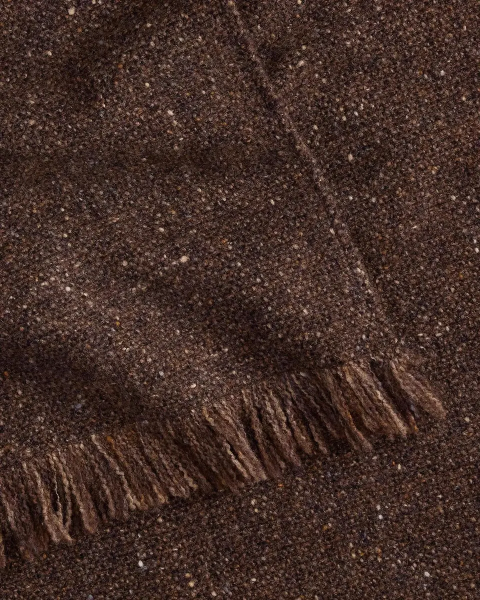 Ralph Lauren Collection Wool-Blend Donegal Tweed Fringe Scarf | Thumbnail 5 Ralph Lauren Collection Wool-Blend Donegal Tweed Fringe Scarf | Thumbnail 5