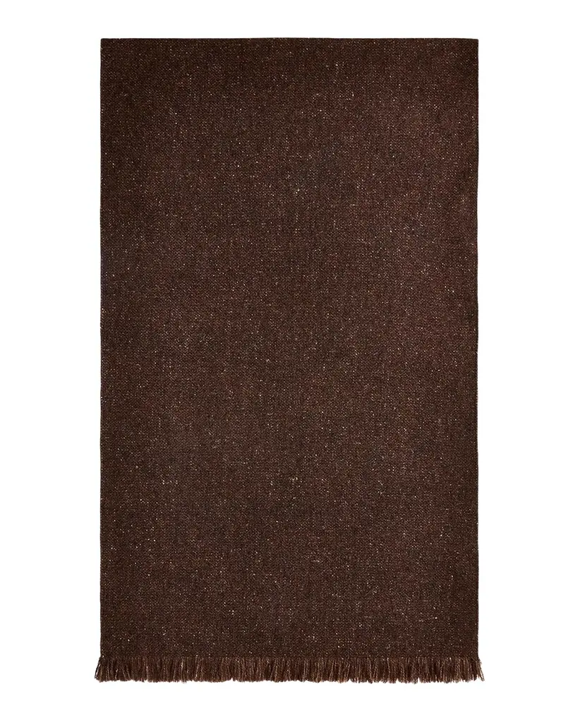 Ralph Lauren Collection Textured Tweed Knit Scarf | Image 1 Ralph Lauren Collection Textured Tweed Knit Scarf | Image 1