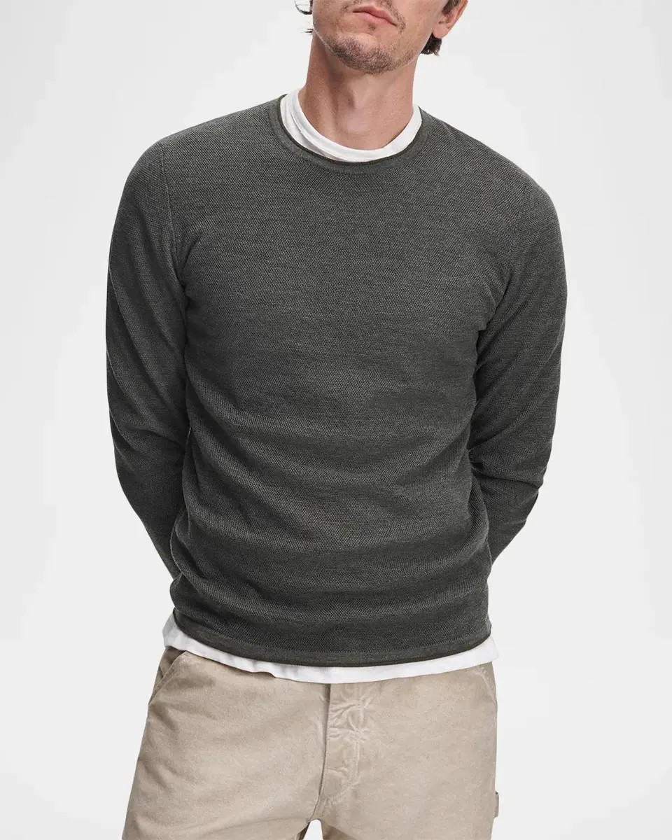 rag & bone Brooks Merino Wool Crewneck Sweater | Thumbnail 4 rag & bone Brooks Merino Wool Crewneck Sweater | Thumbnail 4