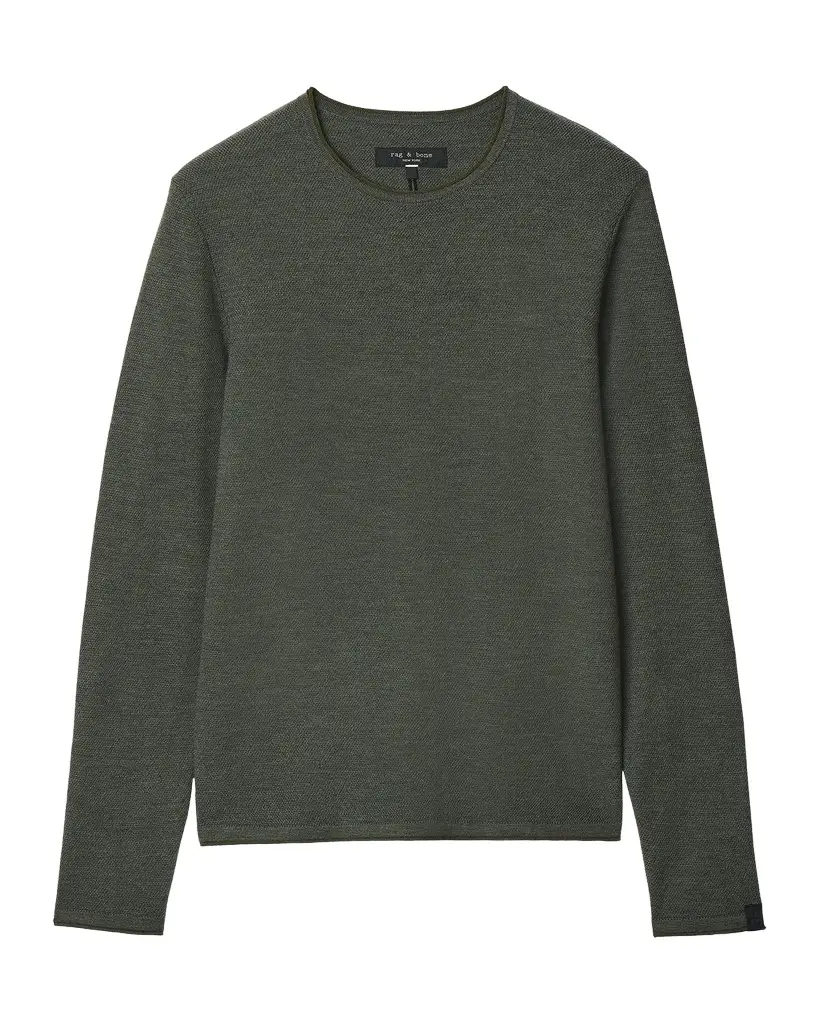 rag & bone Brooks Merino Wool Crewneck Sweater