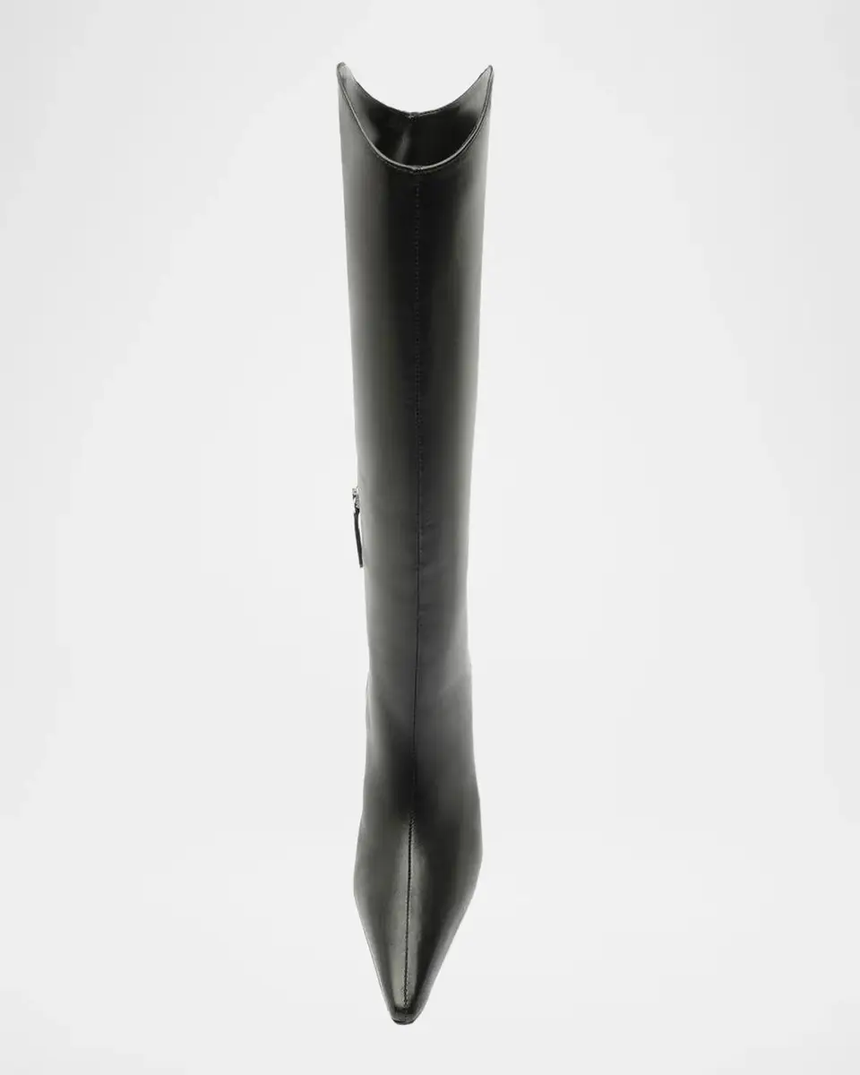 Schutz Mary Ellen 80MM Leather Boots | Thumbnail 5 Schutz Mary Ellen 80MM Leather Boots | Thumbnail 5