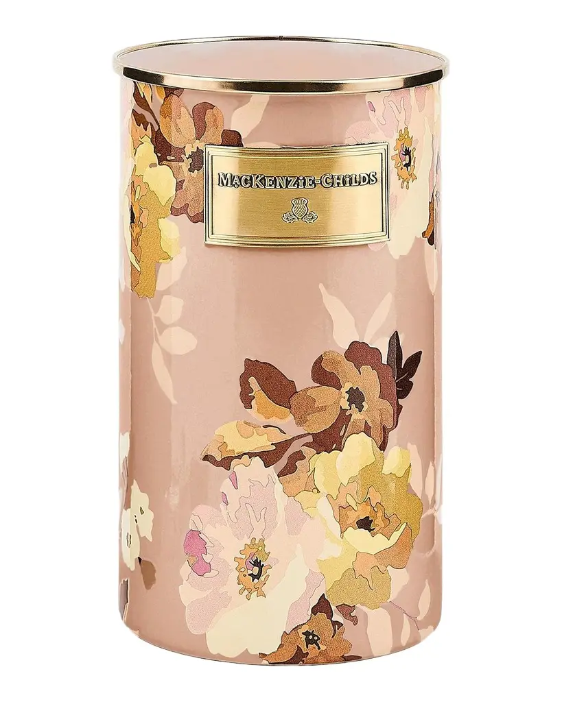 MacKenzie-Childs Wild Rose Mauve Utensil Holder
