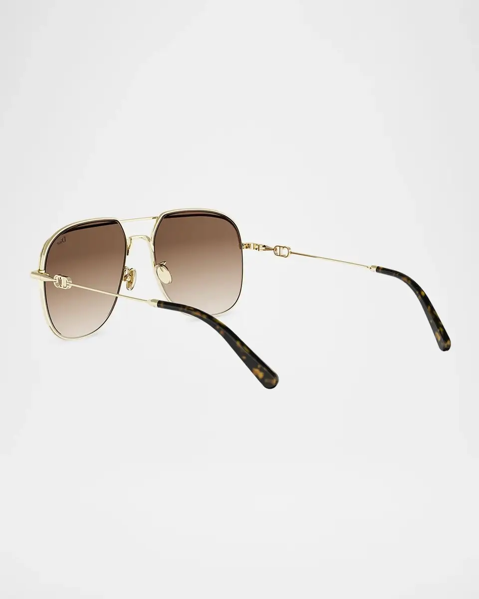 Dior Petit CD A1U 56MM Pilot Sunglasses | Thumbnail 2