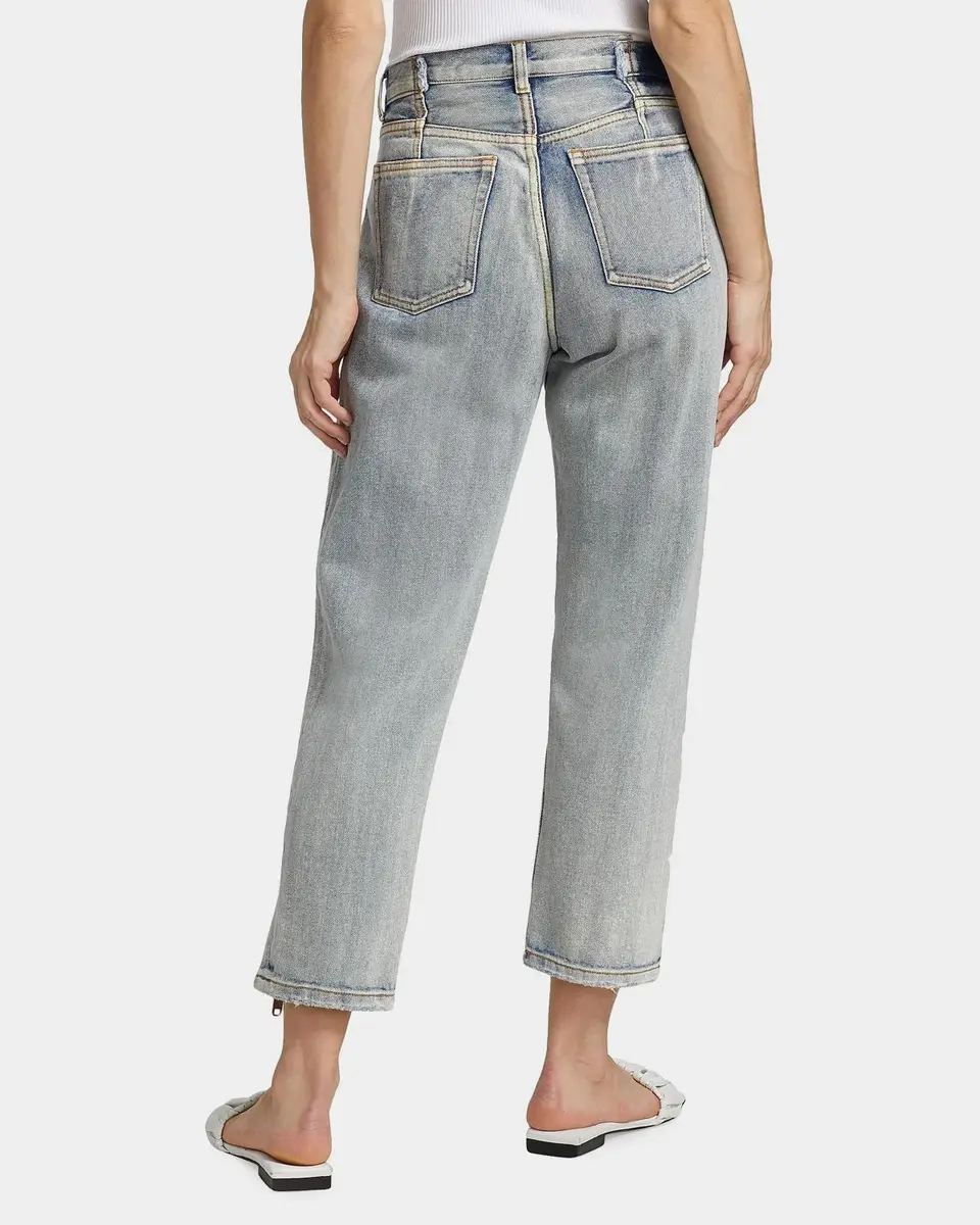 3.1 Phillip Lim Straight-Leg Cropped Jeans with Side Zipper Detail | Thumbnail 3 3.1 Phillip Lim Straight-Leg Cropped Jeans with Side Zipper Detail | Thumbnail 3
