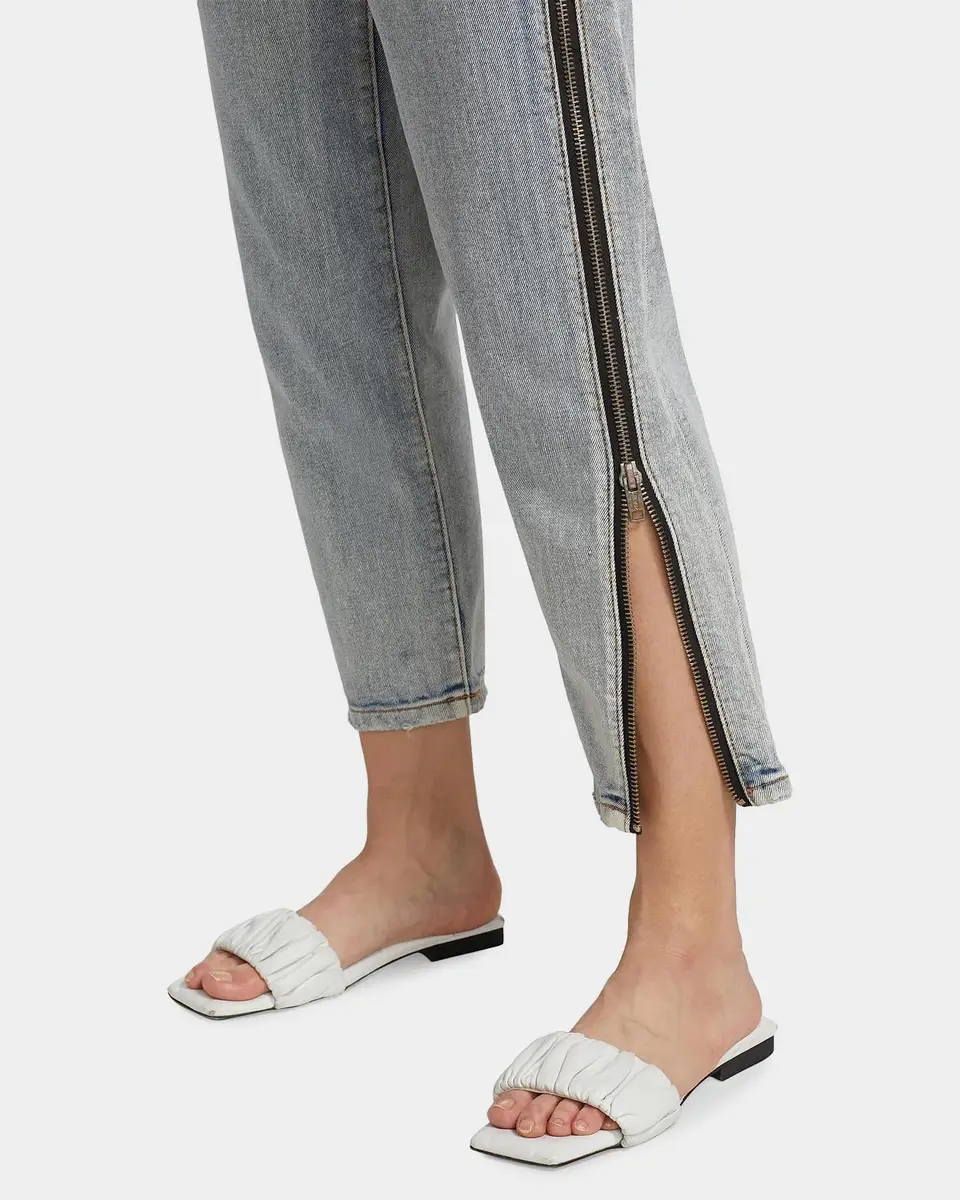3.1 Phillip Lim Straight-Leg Cropped Jeans with Side Zipper Detail | Thumbnail 5 3.1 Phillip Lim Straight-Leg Cropped Jeans with Side Zipper Detail | Thumbnail 5