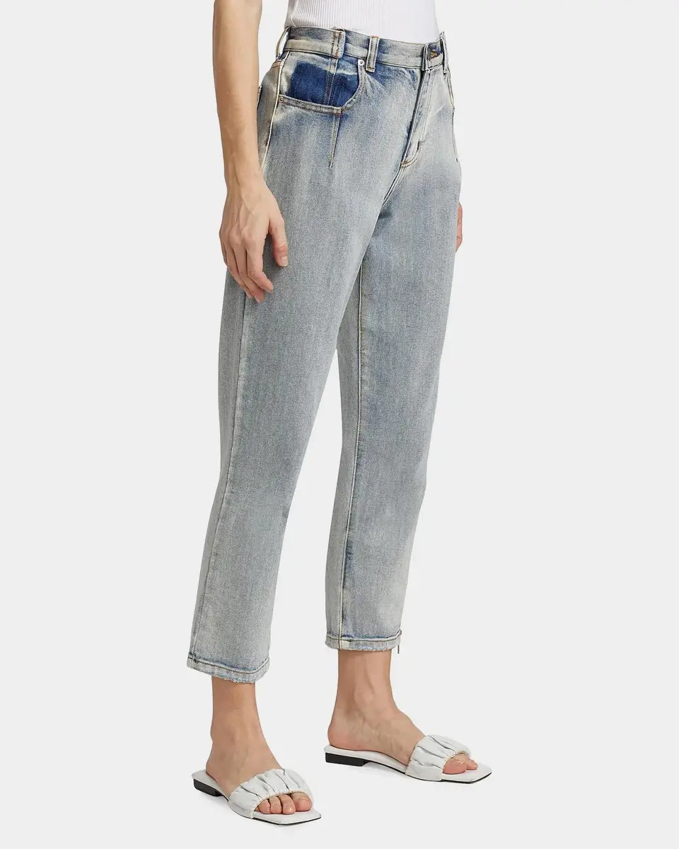 3.1 Phillip Lim Straight-Leg Cropped Jeans with Side Zipper Detail | Thumbnail 7 3.1 Phillip Lim Straight-Leg Cropped Jeans with Side Zipper Detail | Thumbnail 7