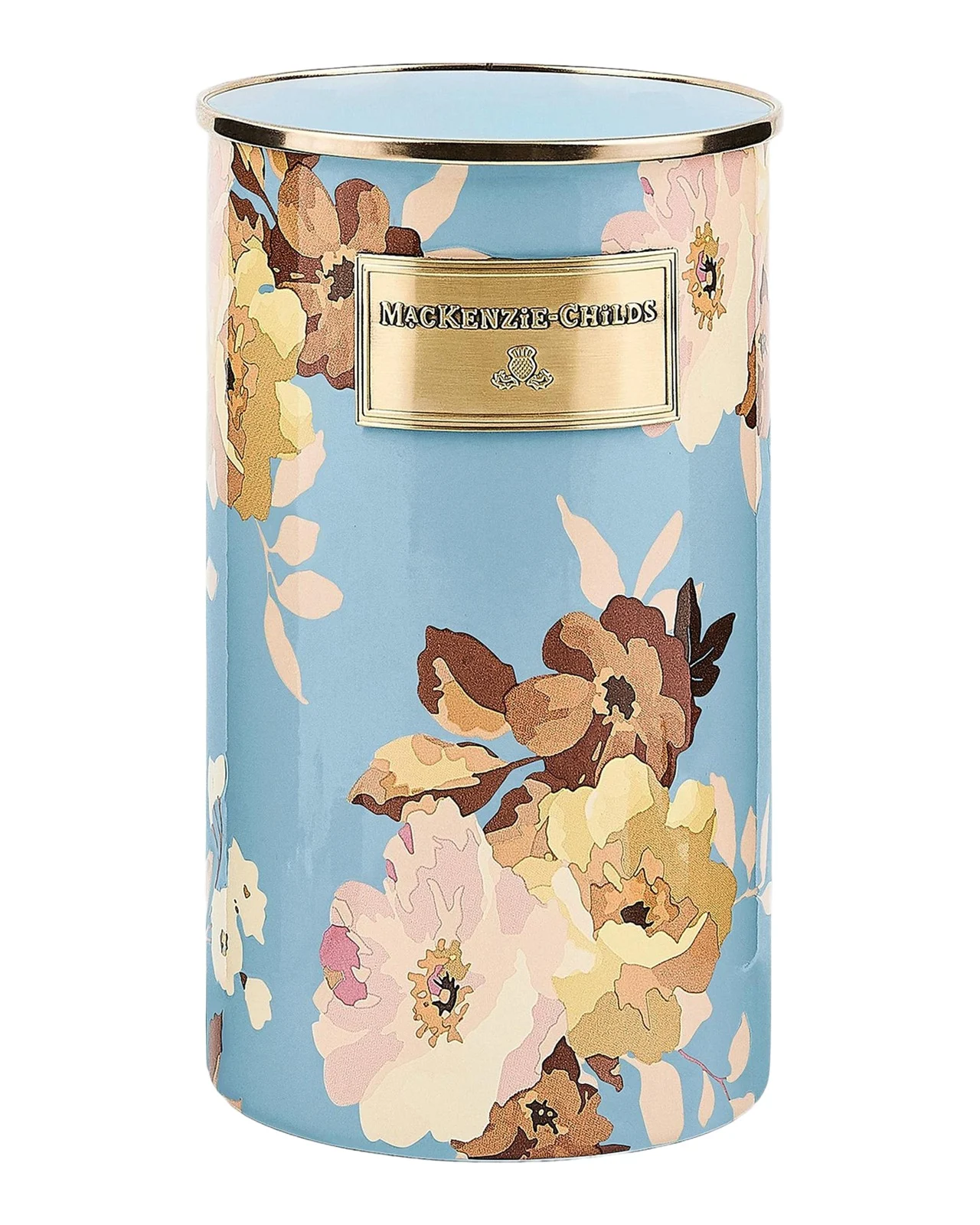 MacKenzie-Childs Wild Rose Slate Utensil Holder