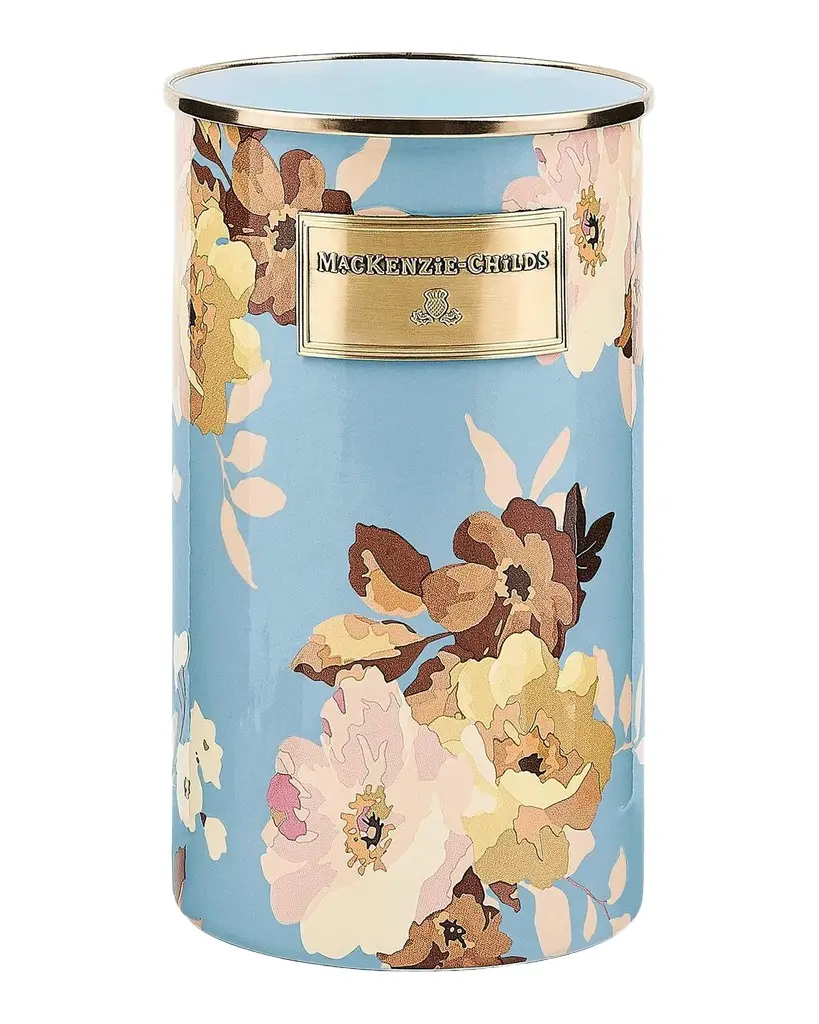 MacKenzie-Childs Wild Rose Slate Utensil Holder