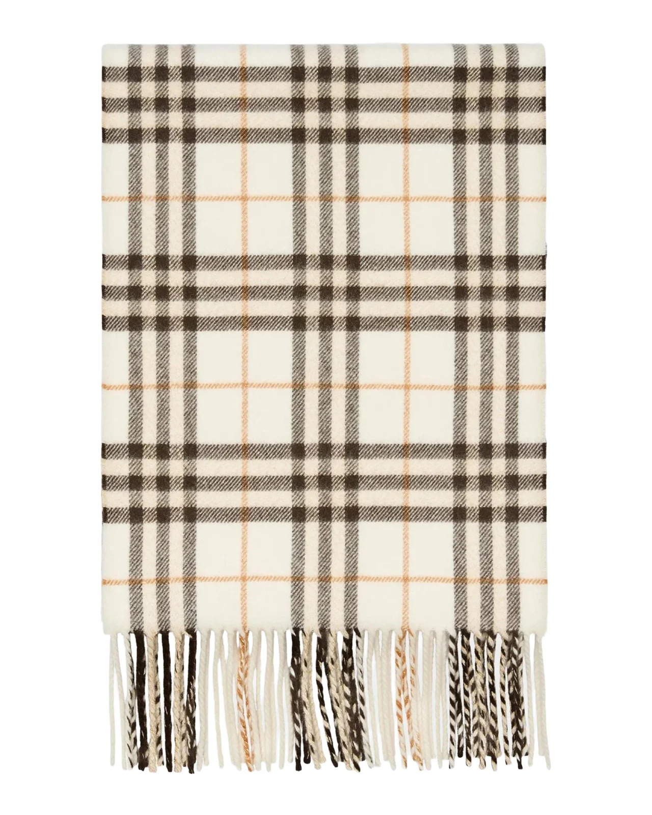 Sparkle Check Cashmere Scarf Sparkle Check Cashmere Scarf