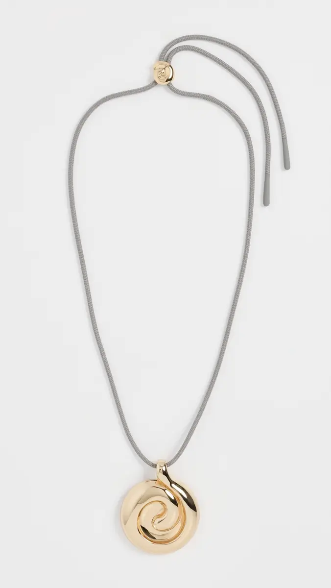 Jenny Bird Nico Mirror Pendant Rope Necklace | Thumbnail 2
