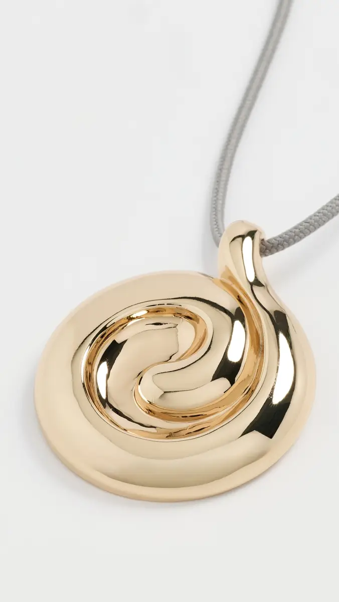 Jenny Bird Nico Mirror Pendant Rope Necklace | Thumbnail 4