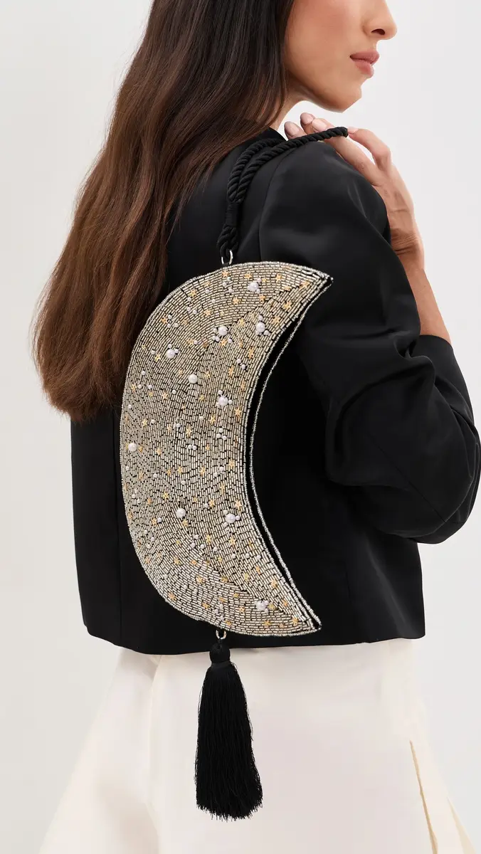 SIMONMILLER Beaded Crescent Wristlet | Thumbnail 2 SIMONMILLER Beaded Crescent Wristlet | Thumbnail 2