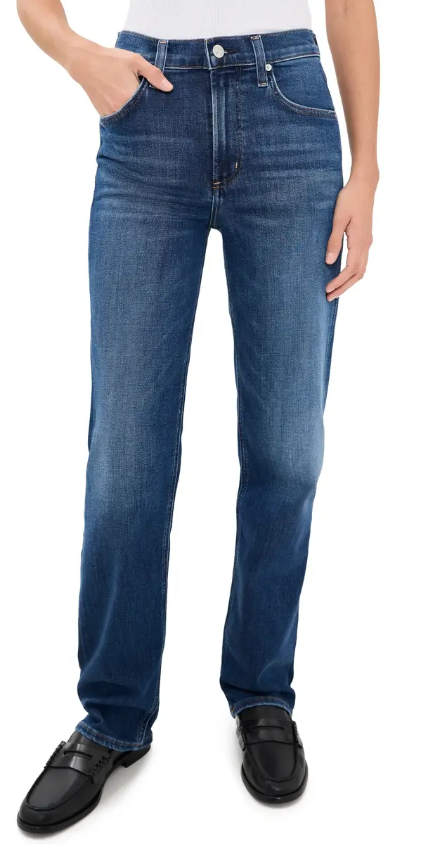 Citizens of Humanity Palma Straight Long Jeans Kitten | Image 1 Citizens of Humanity Palma Straight Long Jeans Kitten | Image 1