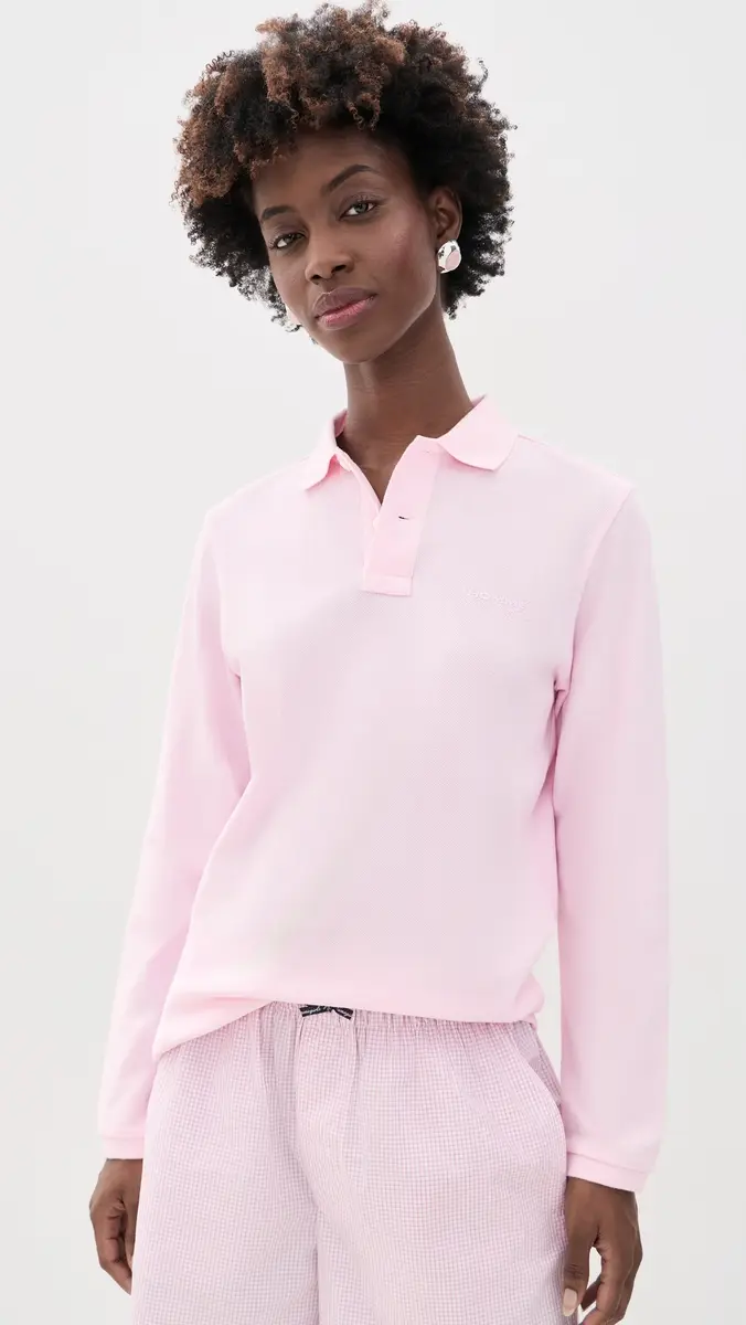 Hommegirls Long Sleeve Polo | Thumbnail 2 Hommegirls Long Sleeve Polo | Thumbnail 2