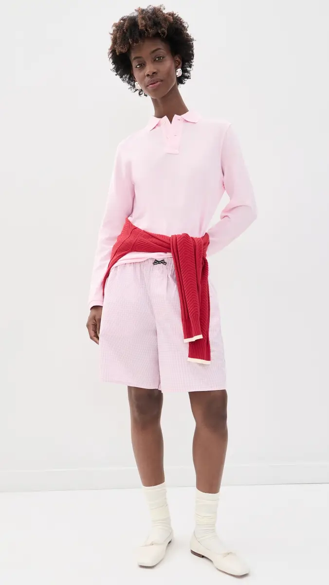 Hommegirls Long Sleeve Polo | Thumbnail 5 Hommegirls Long Sleeve Polo | Thumbnail 5