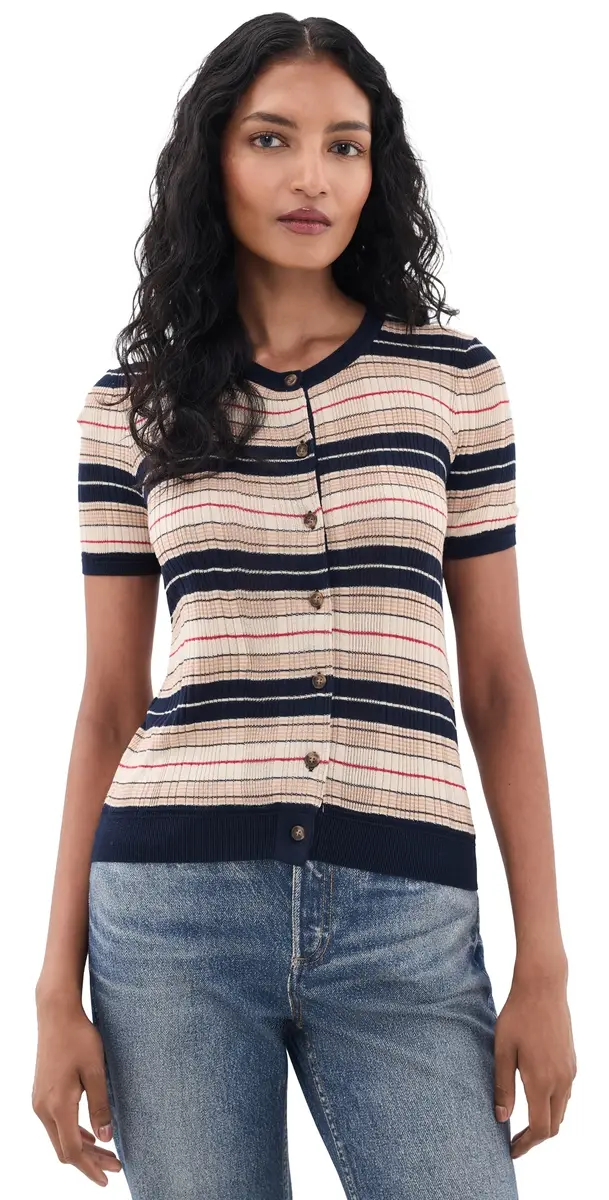 rag & bone Teresa Silk Blend Cardigan