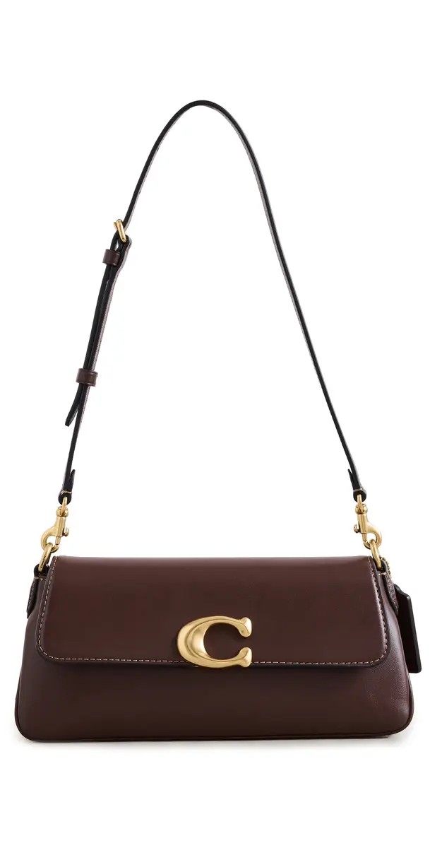 Coach Refined Calf Leather Jet Shoulder Bag | Image 1 Coach Refined Calf Leather Jet Shoulder Bag | Image 1