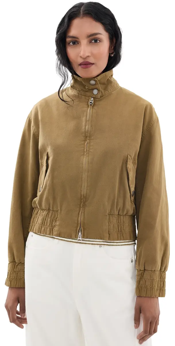 rag & bone Eliza Canvas Bomber Jacket
