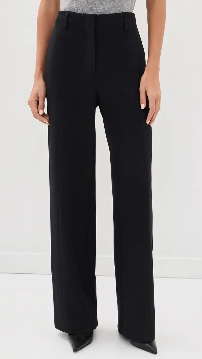 Theory Straight Knit Pants | Thumbnail 2 Theory Straight Knit Pants | Thumbnail 2