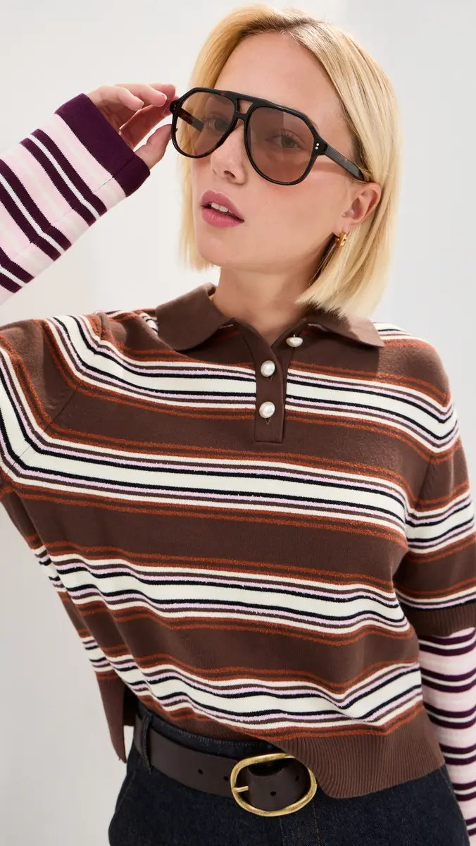 LE BOP Wesley Polo Pullover | Thumbnail 2 LE BOP Wesley Polo Pullover | Thumbnail 2