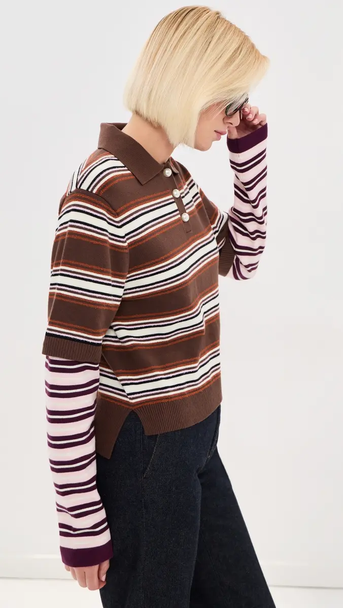 LE BOP Wesley Polo Pullover | Thumbnail 4 LE BOP Wesley Polo Pullover | Thumbnail 4