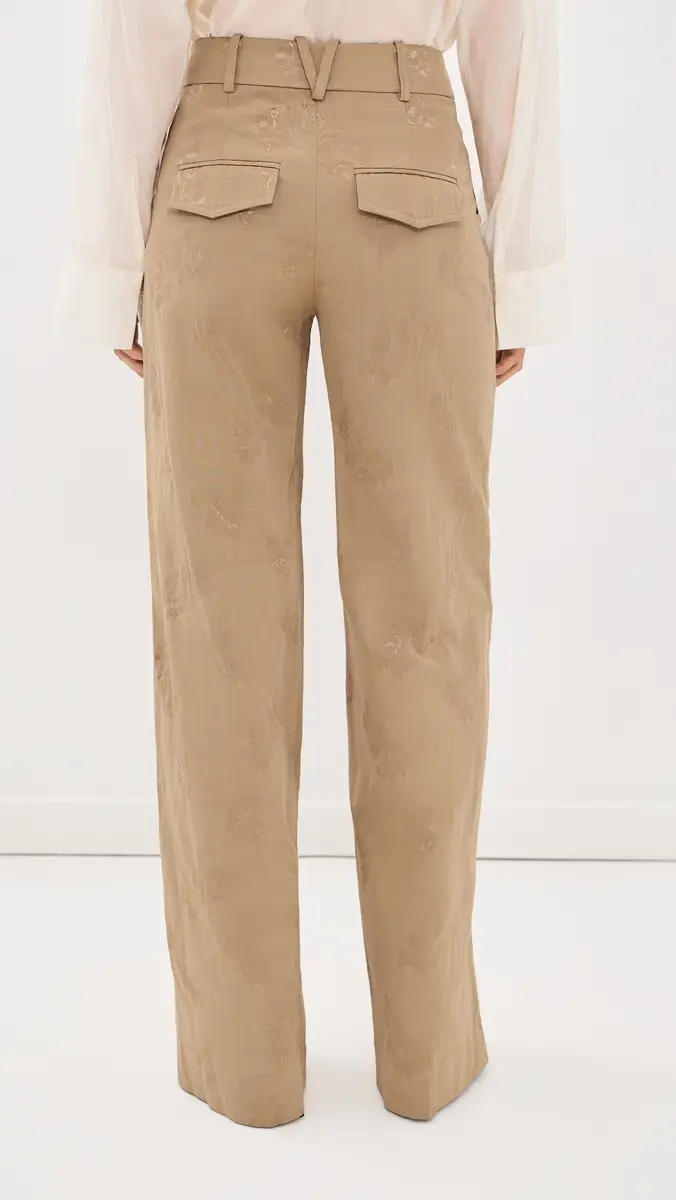 Veronica Beard Cole Wide Leg Trousers | Thumbnail 3 Veronica Beard Cole Wide Leg Trousers | Thumbnail 3