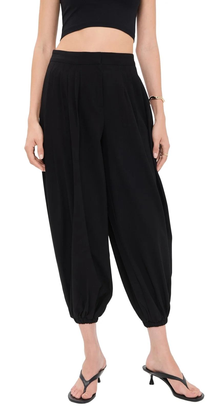 Source Unknown Giacca Ruched Balloon Leg Trousers