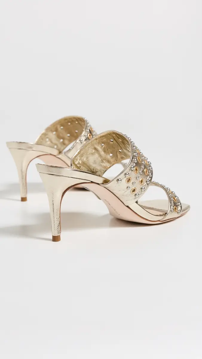 Cinq à Sept Sutton Mixed Hardware Metallic Sandals | Thumbnail 4 Cinq à Sept Sutton Mixed Hardware Metallic Sandals | Thumbnail 4