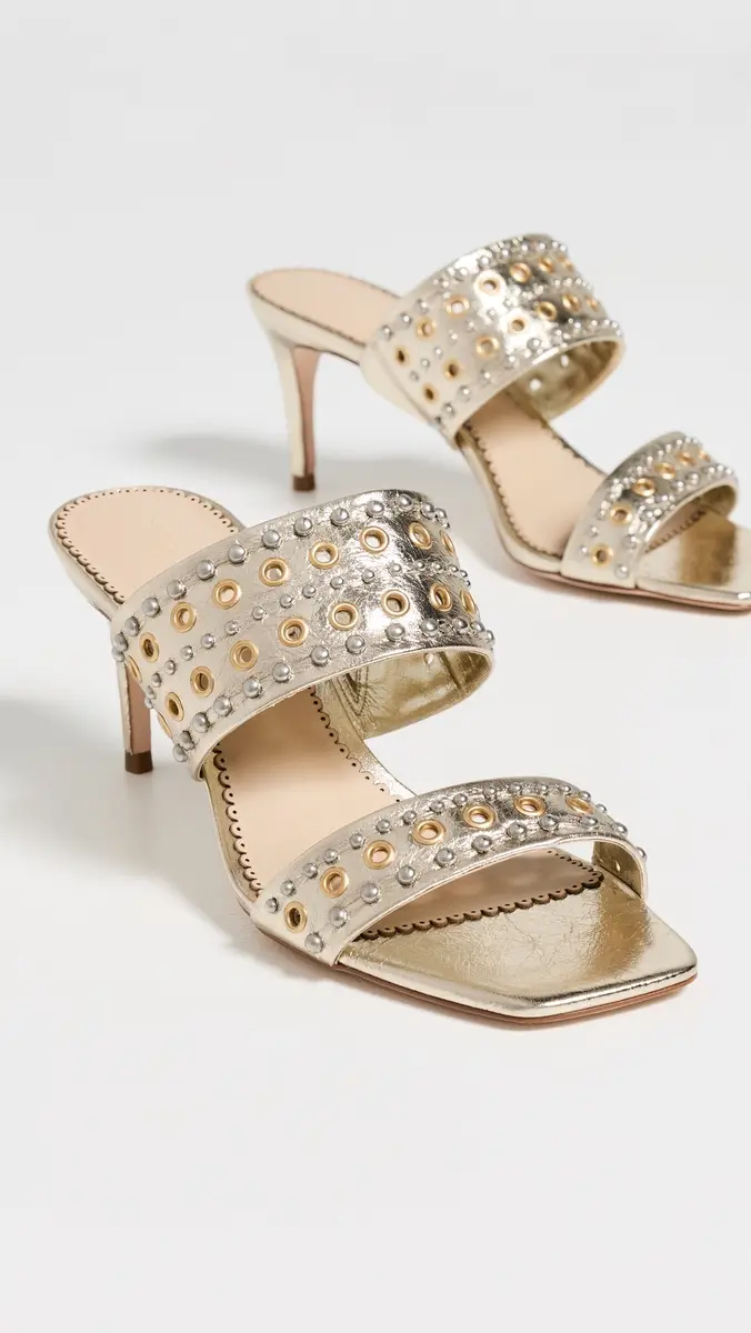 Cinq à Sept Sutton Mixed Hardware Metallic Sandals | Thumbnail 5 Cinq à Sept Sutton Mixed Hardware Metallic Sandals | Thumbnail 5