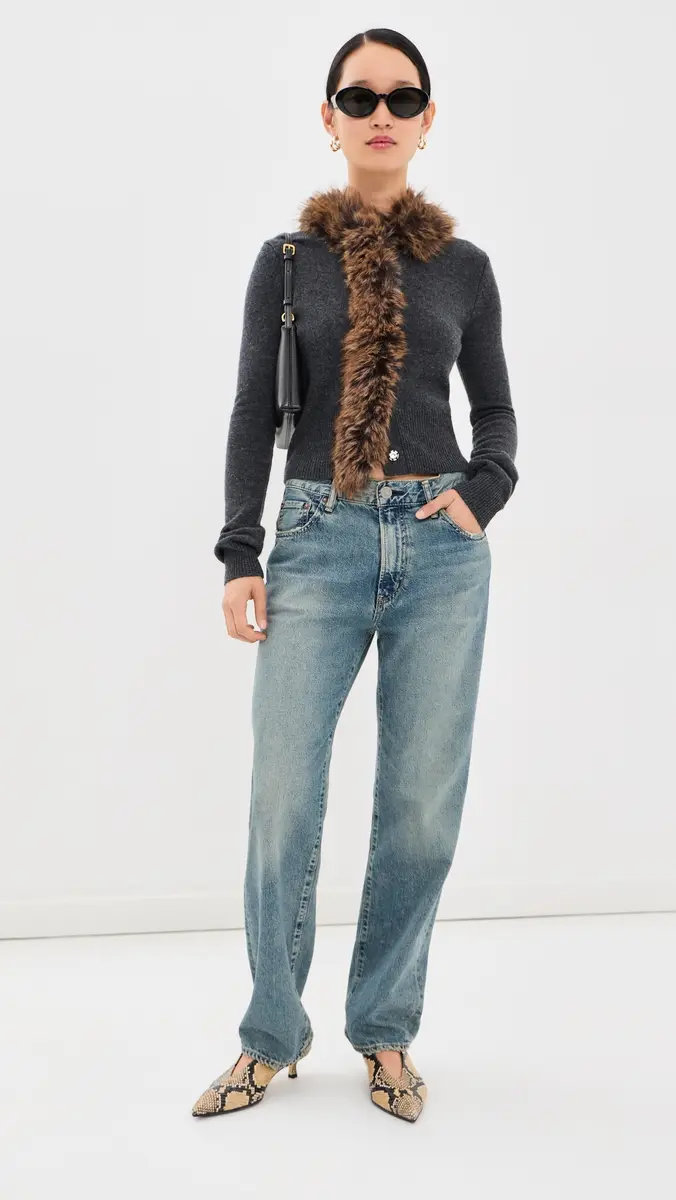 Marc Jacobs Faux Fur Lined Cardigan | Thumbnail 5