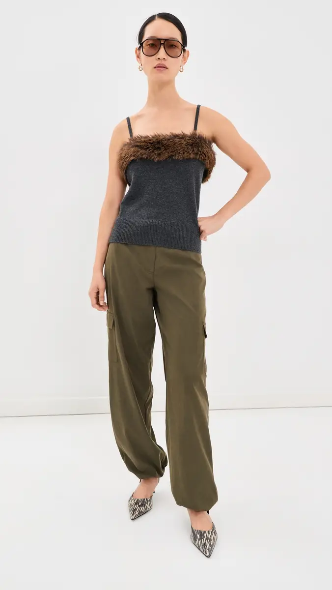 Marc Jacobs Faux Fur Lined Tank Top | Thumbnail 5 Marc Jacobs Faux Fur Lined Tank Top | Thumbnail 5