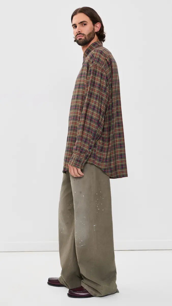 Acne Studios Setar Check Flannel Shirt | Thumbnail 4 Acne Studios Setar Check Flannel Shirt | Thumbnail 4