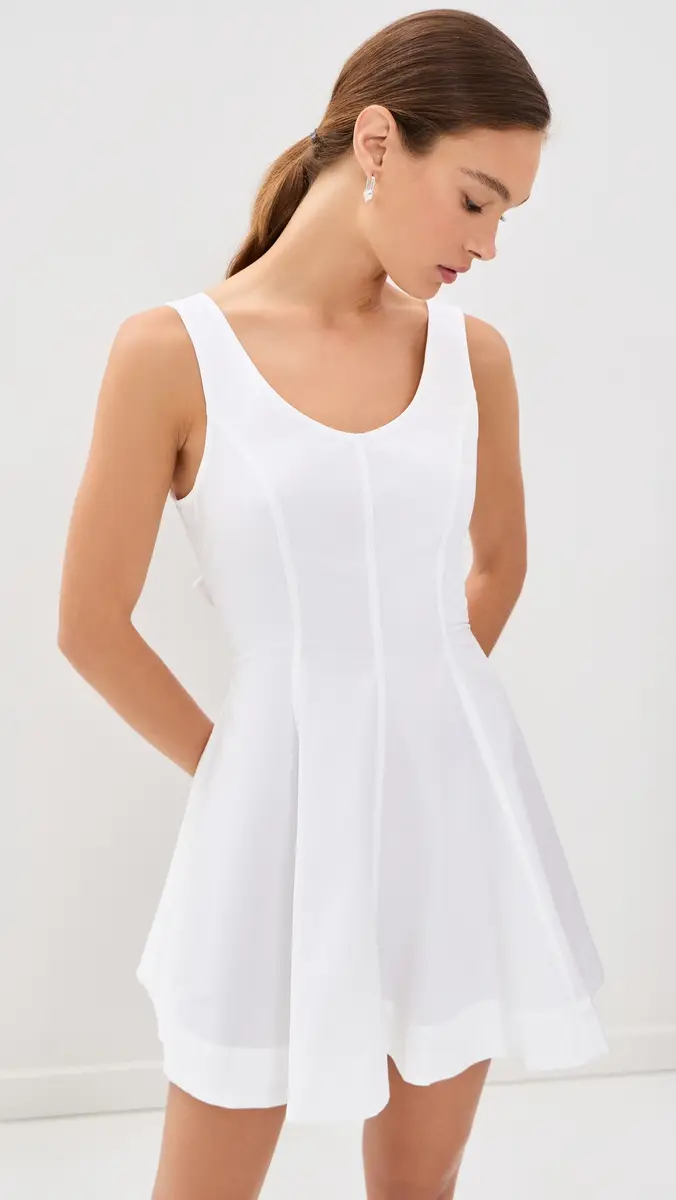 Brandon Maxwell The Poppy Mini Dress | Thumbnail 2 Brandon Maxwell The Poppy Mini Dress | Thumbnail 2
