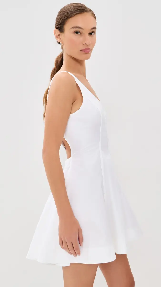 Brandon Maxwell The Poppy Mini Dress | Thumbnail 4 Brandon Maxwell The Poppy Mini Dress | Thumbnail 4