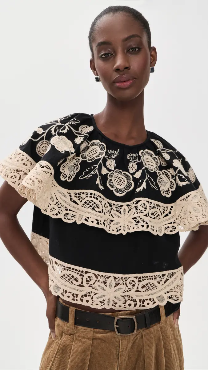 Sea Shiloh Embroidered Top | Thumbnail 2 Sea Shiloh Embroidered Top | Thumbnail 2