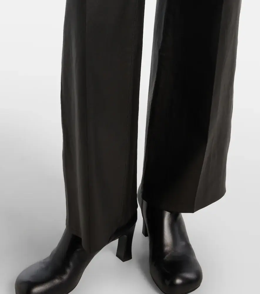 Frame Le Slim Palazzo high-rise leather pants | Thumbnail 3 Frame Le Slim Palazzo high-rise leather pants | Thumbnail 3