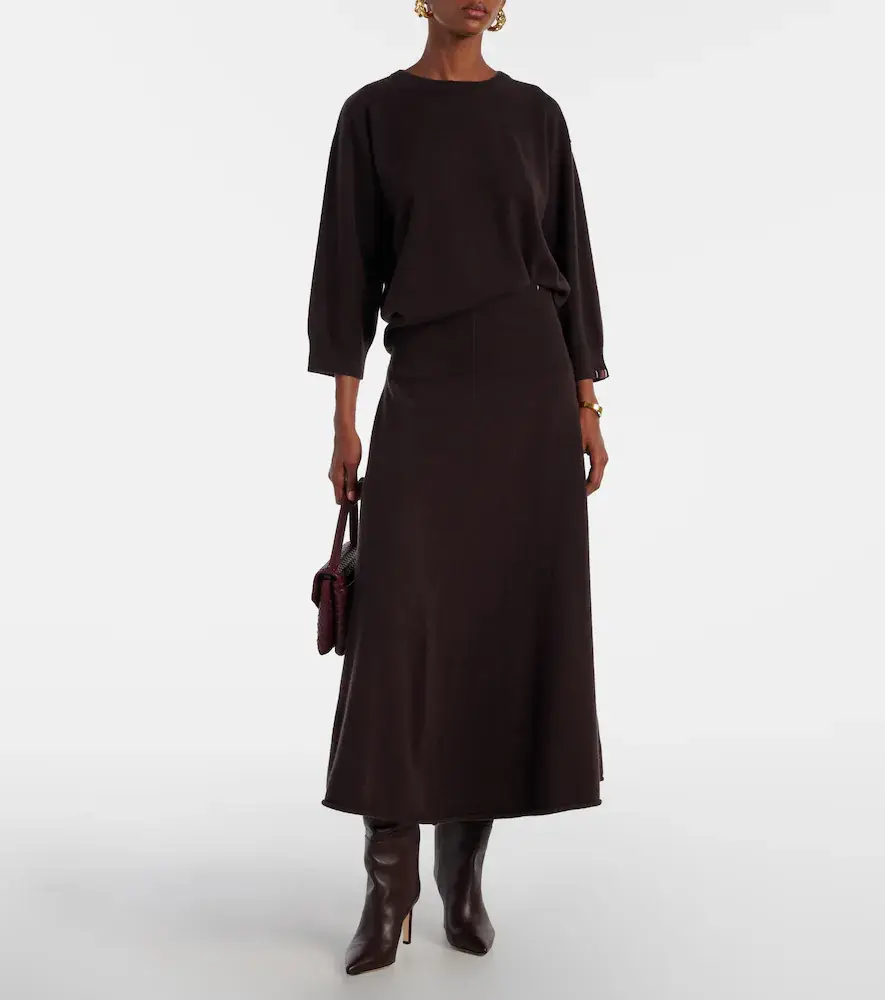 Extreme Cashmere N°388 Ease cashmere-blend maxi skirt | Thumbnail 5 Extreme Cashmere N°388 Ease cashmere-blend maxi skirt | Thumbnail 5