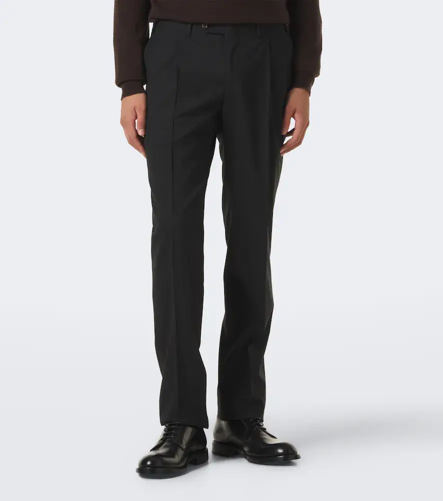 Canali Wool-blend straight pants | Thumbnail 5
