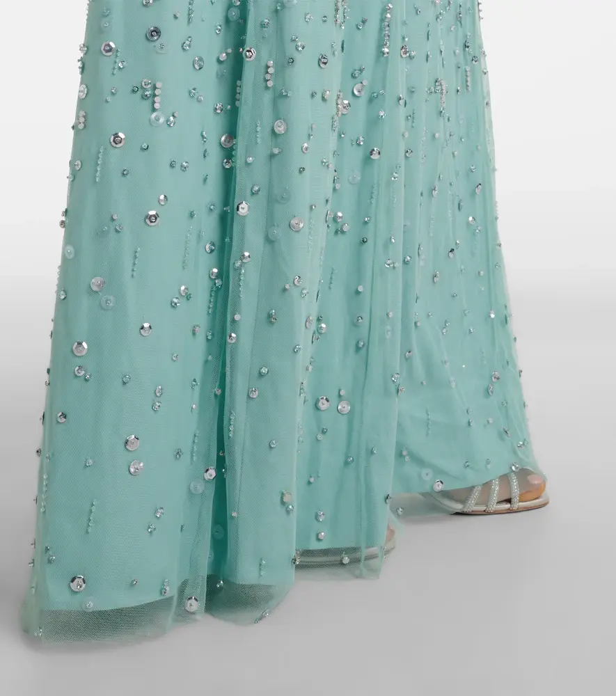 Jenny Packham Crystal Drop embellished gown | Thumbnail 3 Jenny Packham Crystal Drop embellished gown | Thumbnail 3