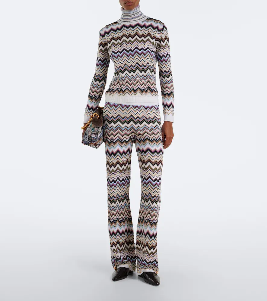 Missoni Suede-lined knitted shoulder bag | Thumbnail 6 Missoni Suede-lined knitted shoulder bag | Thumbnail 6