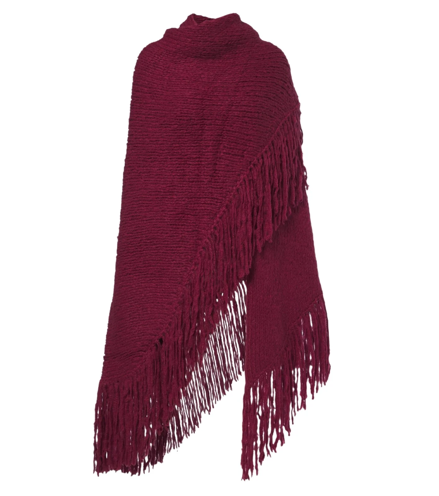 Gabriela Hearst Lauren fringed knitted cashmere shawl